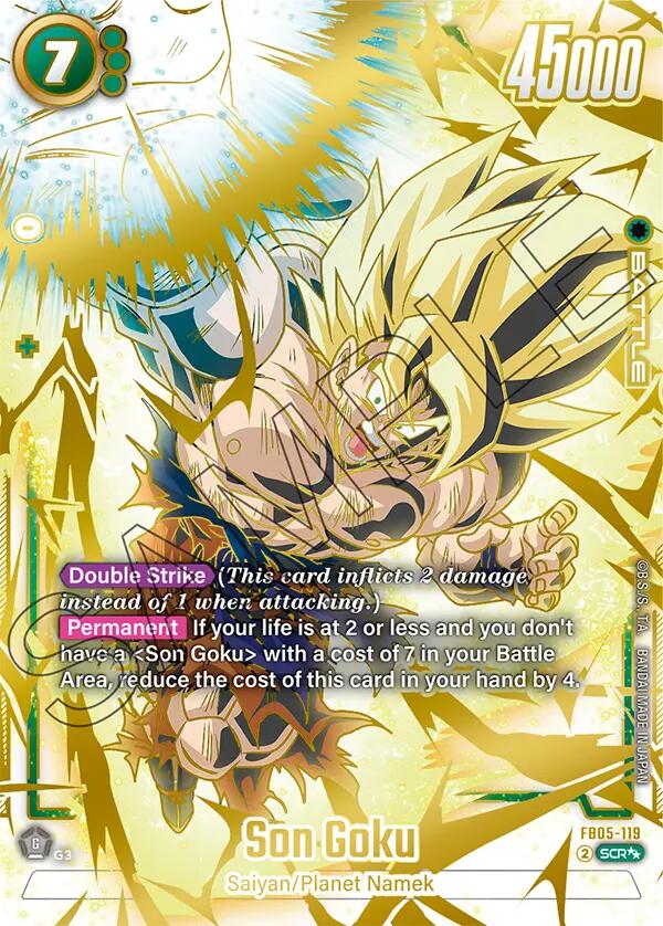 Son Goku (FB05-119) (Super Alternate Art) [New Adventure