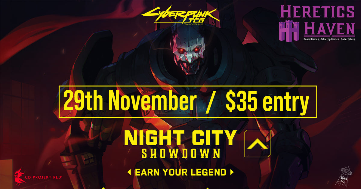Cyberpunk NightCity Showdown 29th November