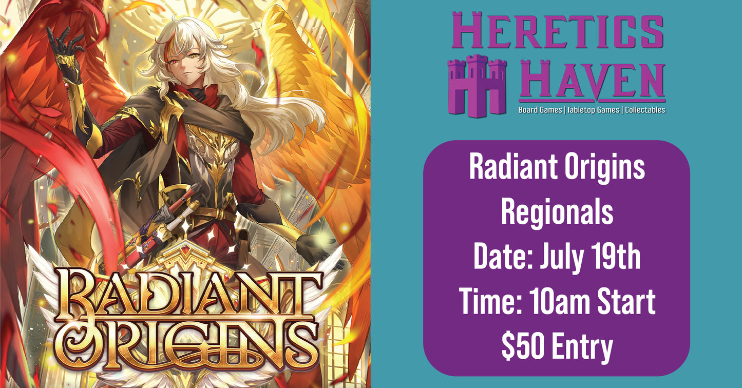 Heretics Haven Grand Archive: Radiant Origins Regionals July 19th 2026