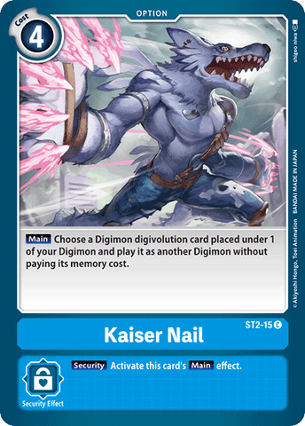 Kaiser Nail [ST2-15] [Starter Deck: Cocytus Blue]