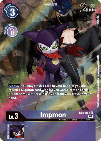 Impmon [BT6-068] (Alternate Art) [Double Diamond]