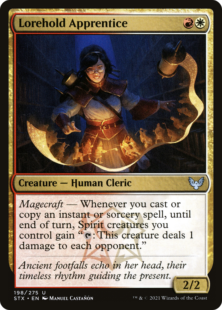 Lorehold Apprentice [Strixhaven: School of Mages]