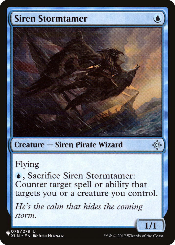 Siren Stormtamer [The List Reprints]