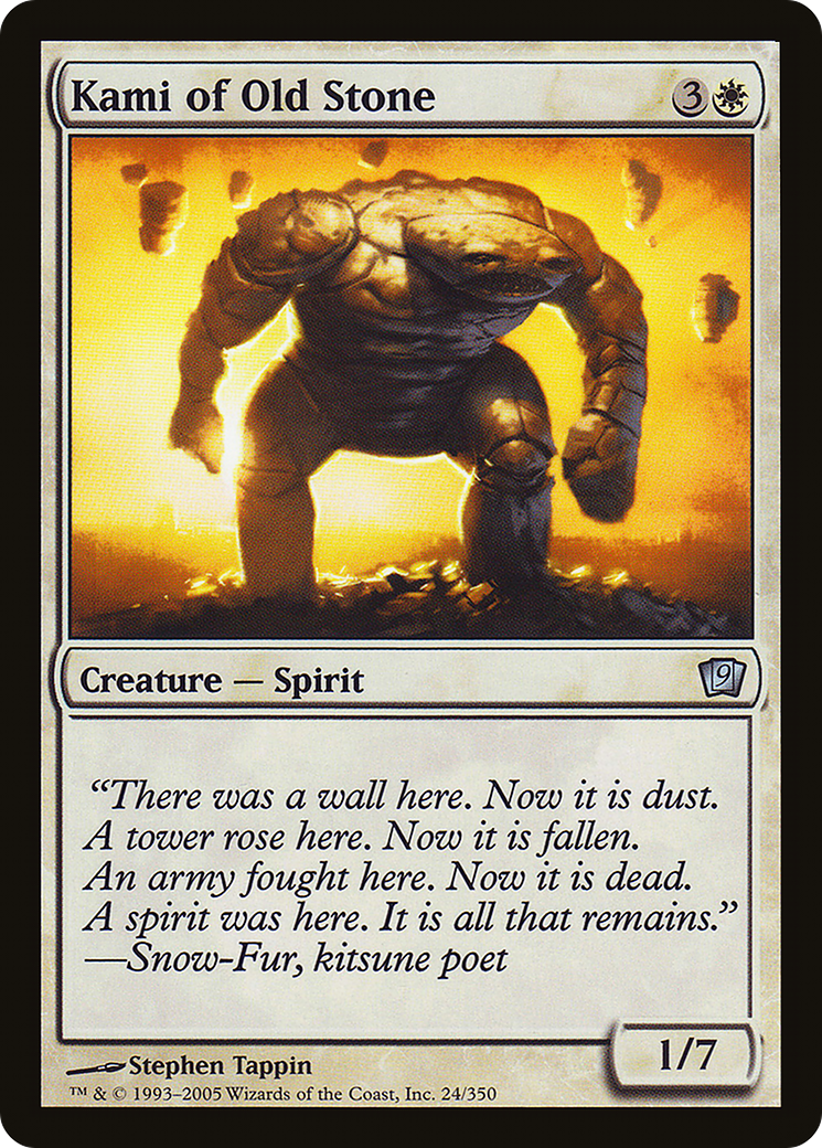 Kami of Old Stone [Ninth Edition]