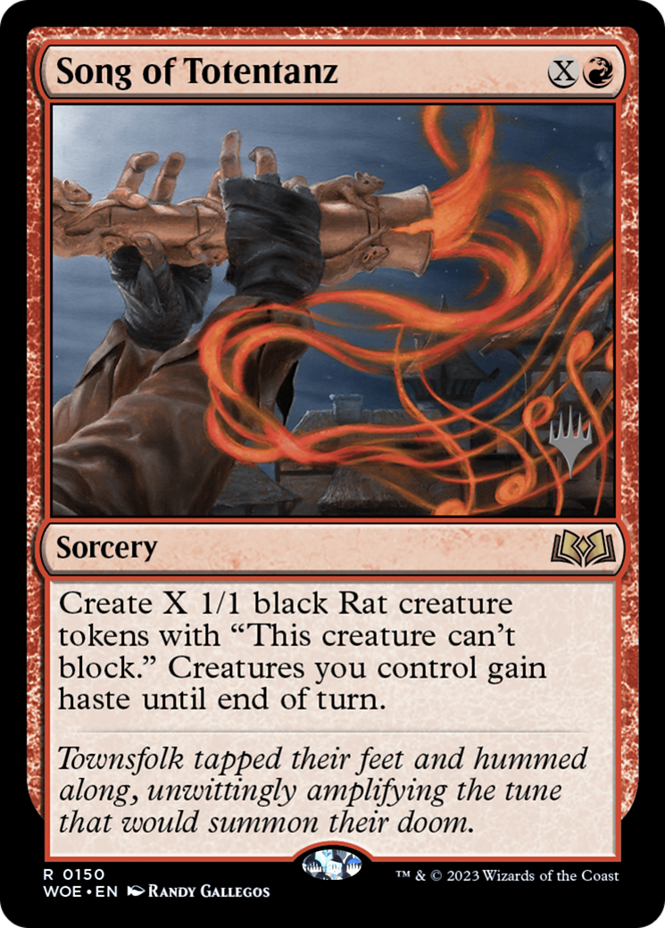 Song of Totentanz (Promo Pack) [Wilds of Eldraine Promos]