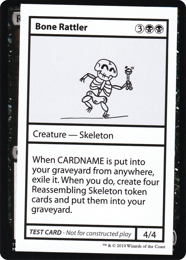 Bone Rattler (2021 Edition) [Mystery Booster Playtest Cards]