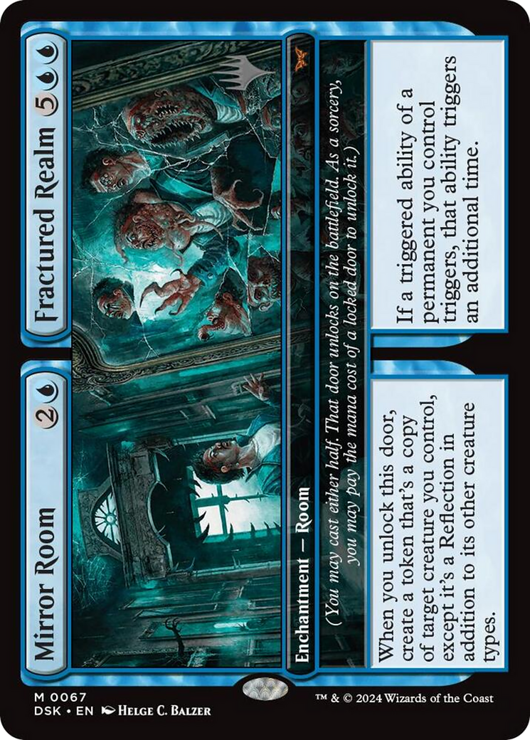 Mirror Room // Fractured Realm (Promo Pack) [Duskmourn: House of Horror Promos]