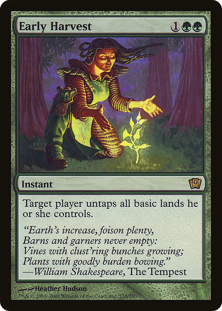 Early Harvest [Ninth Edition]