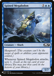 Spined Megalodon [The List Reprints]