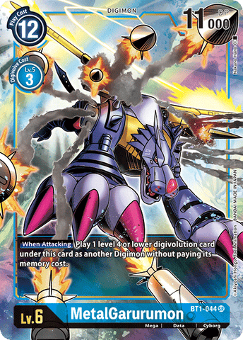 MetalGarurumon [BT1-044] (Alternate Art) [Release Special Booster Ver.1.0]