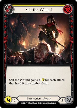 Salt the Wound [IRA004-P] (Ira Welcome Deck)  1st Edition Normal