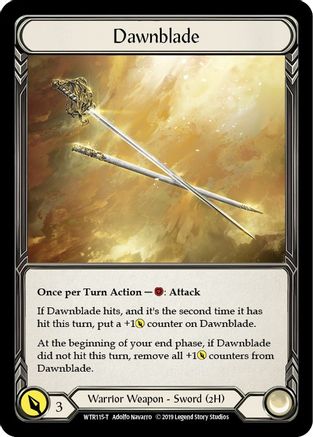 Dawnblade // Harmonized Kodachi (WTR115) - Welcome to Rathe 1st Edition