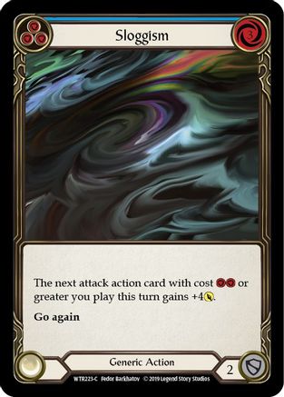 Sloggism (Blue) [U-WTR223] (Welcome to Rathe Unlimited)  Unlimited Rainbow Foil