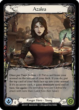 Azalea // Viserai, Rune Blood (ARC039) - Arcane Rising 1st Edition