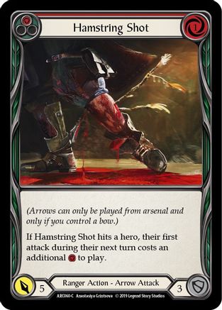 Hamstring Shot (Red) [U-ARC060] (Arcane Rising Unlimited)  Unlimited Normal
