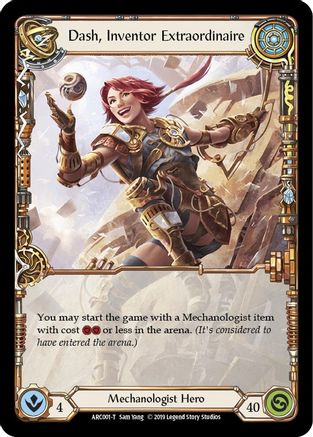Dash, Inventor Extraordinaire // Viserai, Rune Blood (ARC001) - Arcane Rising Unlimited Edition