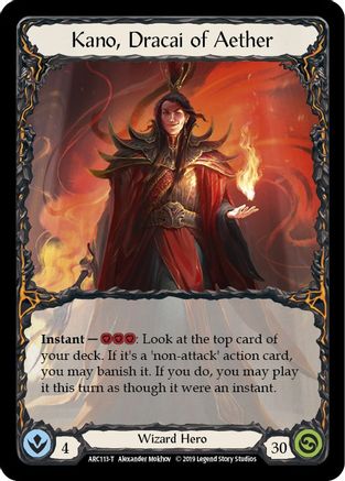 Kano, Dracai of Aether // Viserai (ARC113) - Arcane Rising Unlimited Edition