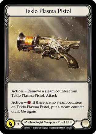 Teklo Plasma Pistol // Viserai [U-ARC003 // U-ARC076] (Arcane Rising Unlimited)