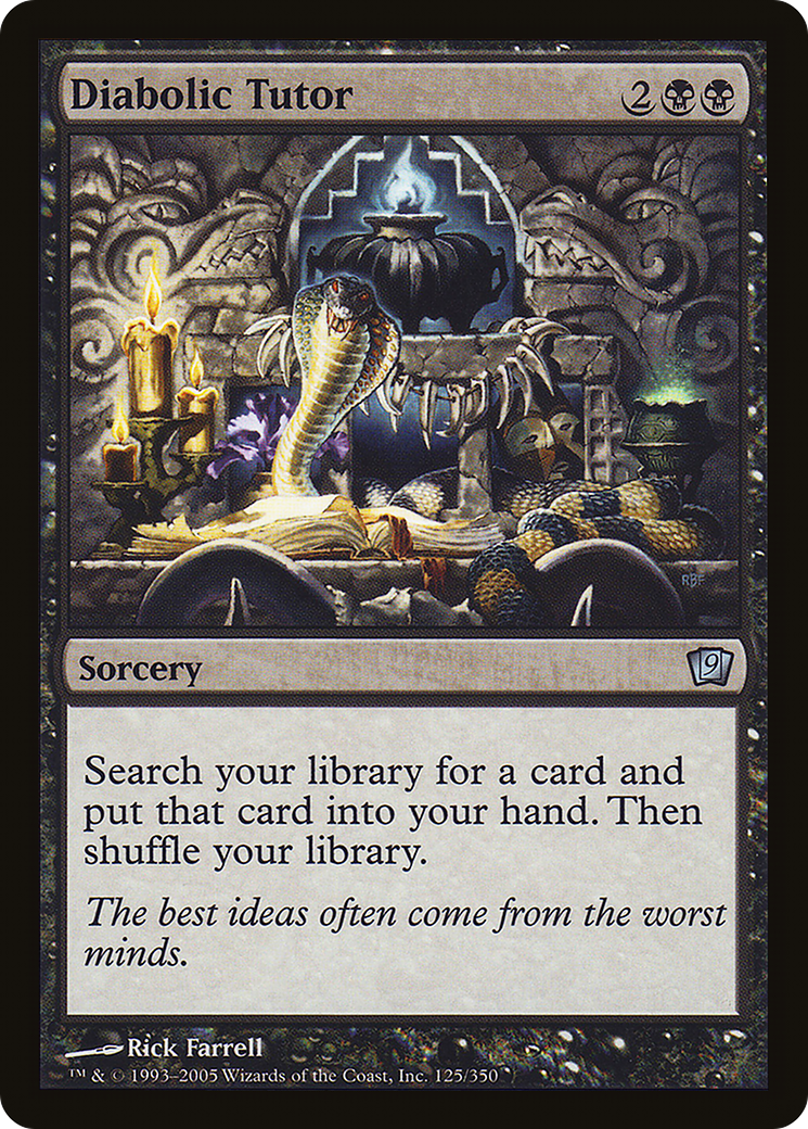 Diabolic Tutor [Ninth Edition]