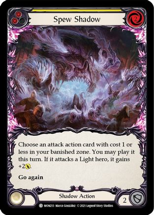 Spew Shadow (Yellow) [U-MON213] (Monarch Unlimited)  Unlimited Normal