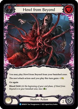 Howl from Beyond (Red) [U-MON200] (Monarch Unlimited)  Unlimited Normal