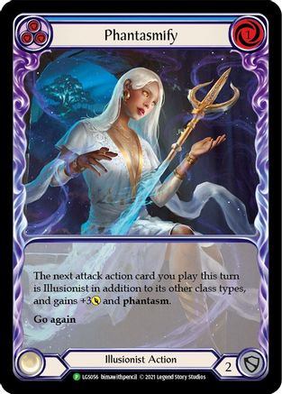Phantasmify (Blue) [LGS056] (Promo)  Rainbow Foil