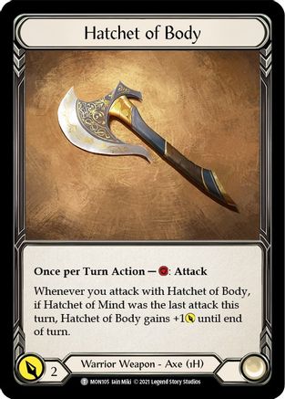 Spectral Shield // Hatchet of Body [U-MON104 // U-MON105] (Monarch Unlimited)  Unlimited Normal