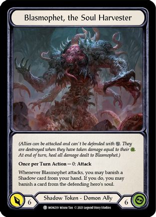 Blasmophet, the Soul Harvester // Ursur, the Soul Reaper [U-MON219 // U-MON220] (Monarch Unlimited)  Unlimited Normal