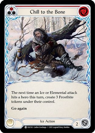 Chill to the Bone (Red) [U-ELE163] (Tales of Aria Unlimited)  Unlimited Normal