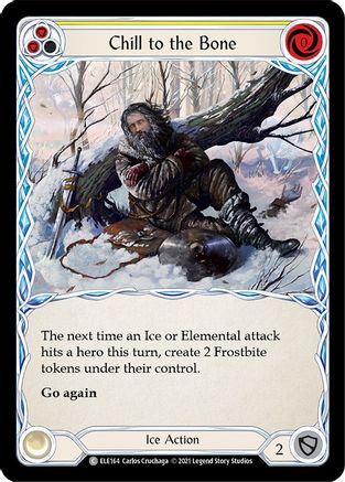 Chill to the Bone (Yellow) [U-ELE164] (Tales of Aria Unlimited)  Unlimited Normal