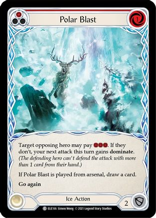 Polar Blast (Red) [U-ELE166] (Tales of Aria Unlimited)  Unlimited Normal