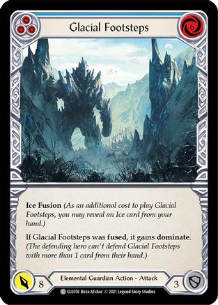 Glacial Footsteps (Blue) [U-ELE018] (Tales of Aria Unlimited)  Unlimited Normal