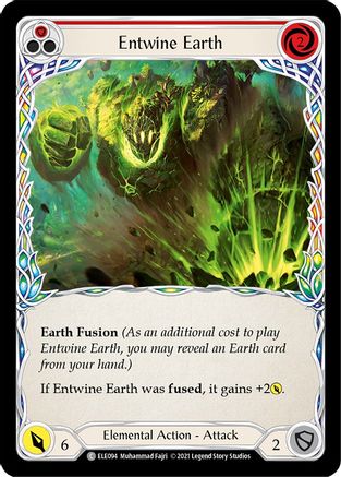 Entwine Earth (Red) [U-ELE094] (Tales of Aria Unlimited)  Unlimited Normal