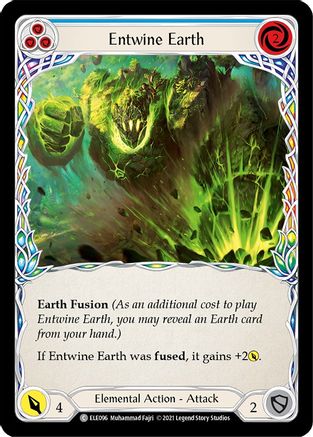 Entwine Earth (Blue) [U-ELE096] (Tales of Aria Unlimited)  Unlimited Normal