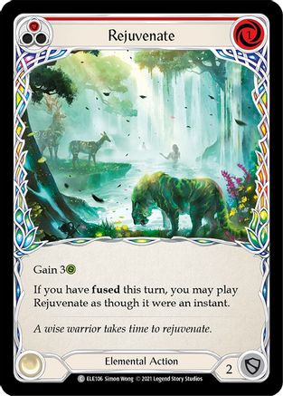 Rejuvenate (Red) [ELE106] (Tales of Aria)  1st Edition Normal