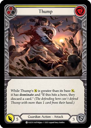 Thump (Yellow) [ELE210] (Tales of Aria)  1st Edition Normal