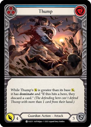 Thump (Blue) [U-ELE211] (Tales of Aria Unlimited)  Unlimited Normal