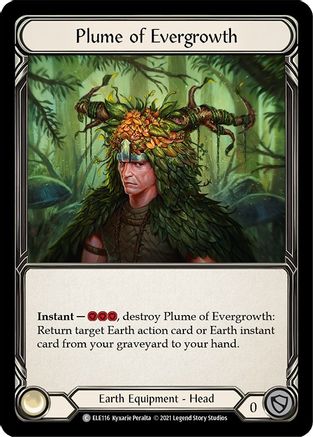 Plume of Evergrowth [U-ELE116] (Tales of Aria Unlimited)  Unlimited Rainbow Foil
