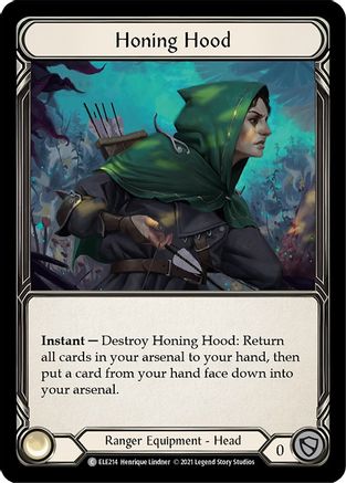Honing Hood [U-ELE214] (Tales of Aria Unlimited)  Unlimited Rainbow Foil