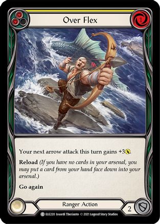 Over Flex (Yellow) [U-ELE220] (Tales of Aria Unlimited)  Unlimited Normal
