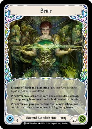 Briar // Frostbite [ELE063] (Tales of Aria)  1st Edition Normal