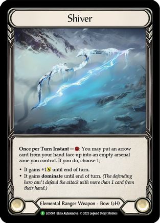 Shiver [LGS067] (Promo)  Cold Foil