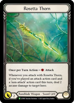 Rosetta Thorn [LGS068] (Promo)  Cold Foil