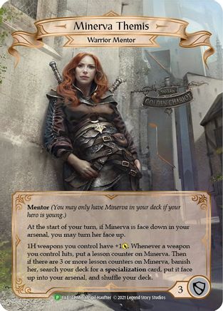 Minerva Themis [FAB044] (Promo)  Rainbow Foil