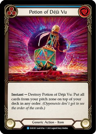 Potion of Deja Vu [EVR185] (Everfest)  1st Edition Normal