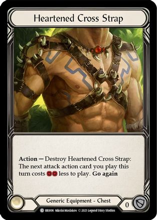 Heartened Cross Strap [BRI006] (Tales of Aria Briar Blitz Deck)  1st Edition Normal