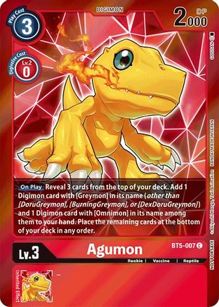Agumon [BT5-007] (Event Pack 2) [Battle of Omni]