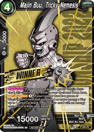 Majin Buu, Tricky Nemesis (Winner Stamped) (P-398) [Tournament Promotion Cards]