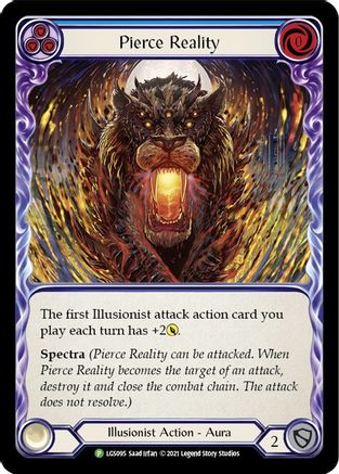Pierce Reality [LGS095] (Promo)  Cold Foil