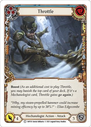 Throttle (Blue) [1HP210] (History Pack 1)